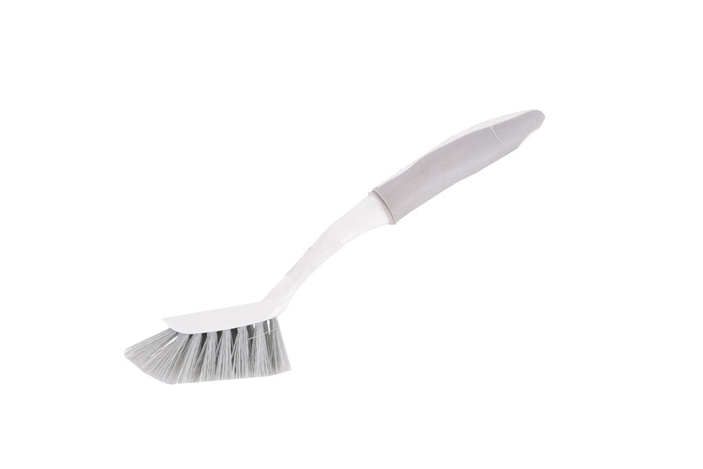 Narrow Cleaning Brush- White & Light Grey