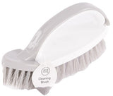 Cleaning Brush- White & Light Grey Color
