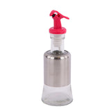 Oil and Vinegar Bottle with Rose Lid