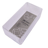 Crystal organizer, White