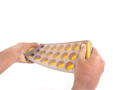 صينية مكعبات الثلج - أصفر