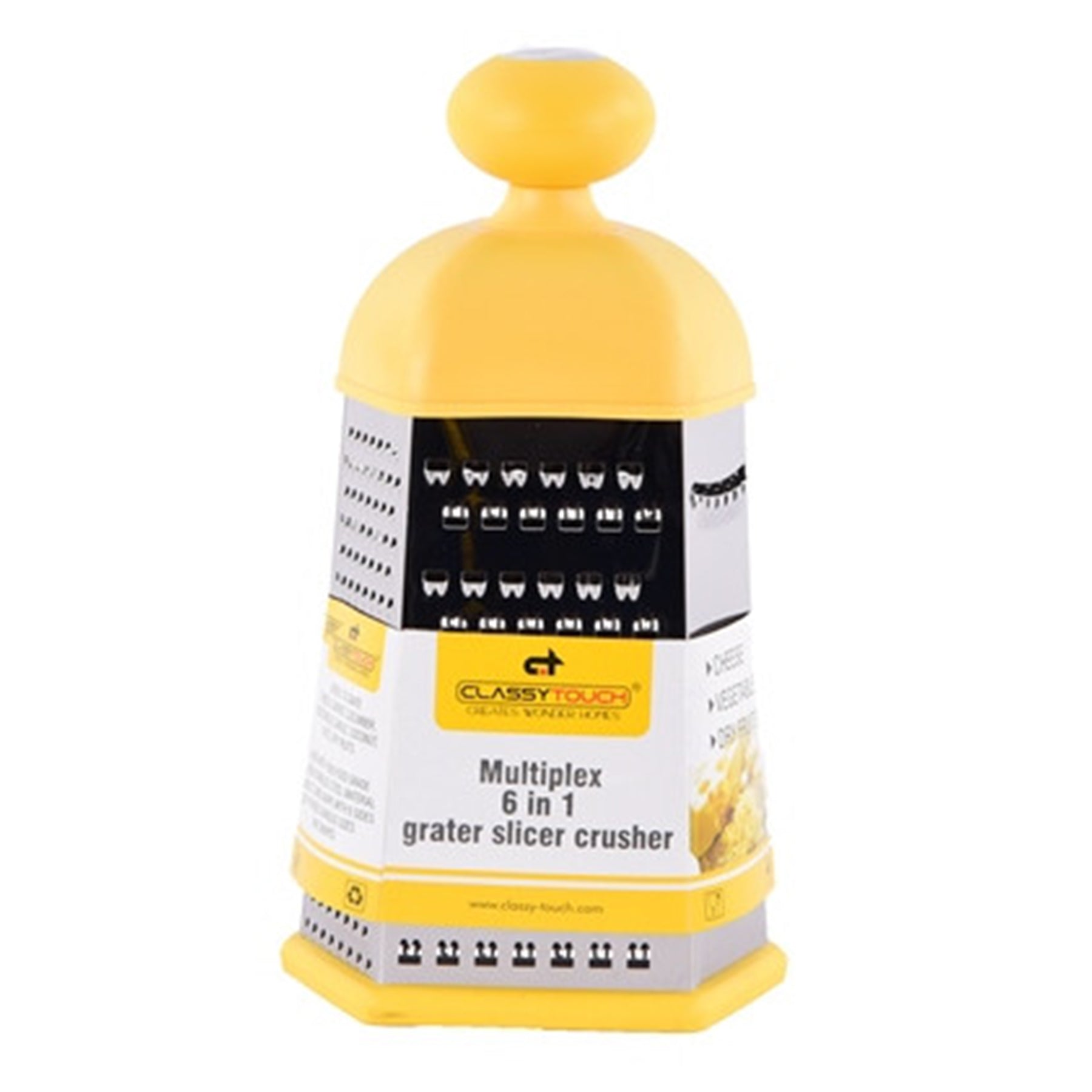 grater 6 in 1 (Multi-use) - Yellow Color
