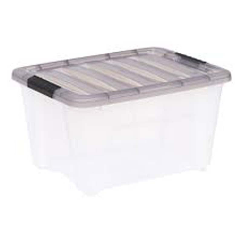 Storage Box 37X25X15Cm - Clear
