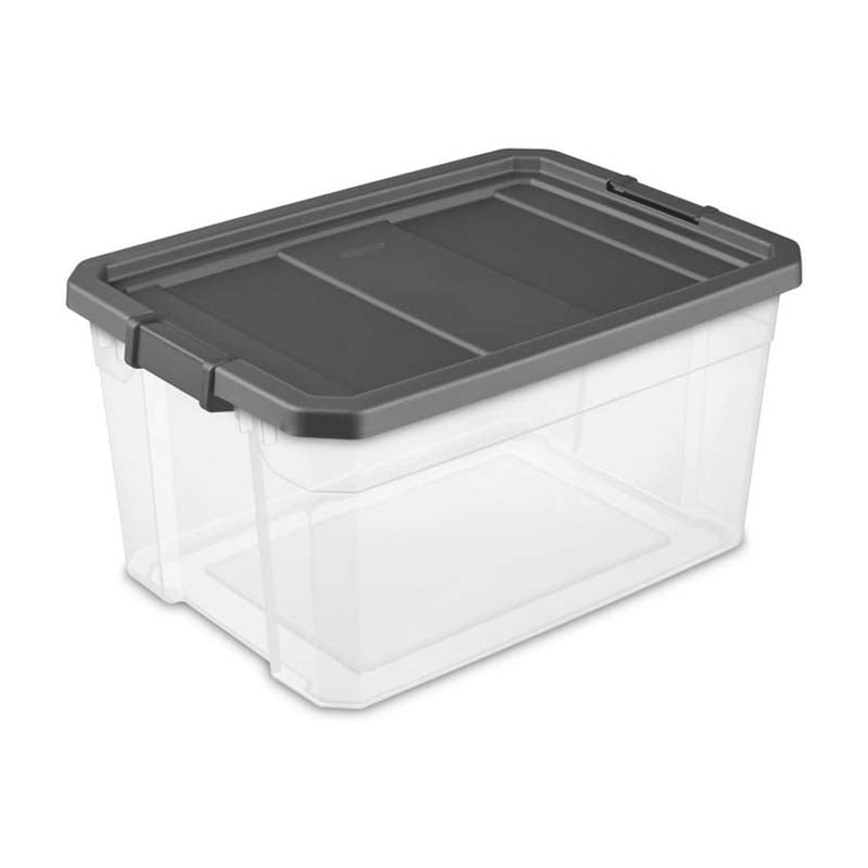 Storage Box 43X30X20Cm - Clear