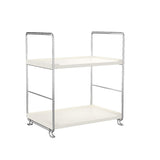 2-tier bathroom shelf