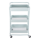 Multi function mobile cart - gray & blue Color