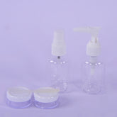 مجموعة زجاجات للسفر 5 قطع