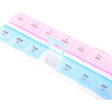 Twice-a-day pill organizer