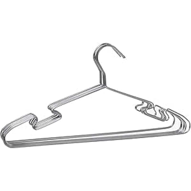 Clothes Hangers – 10 Pcs (40 Cm) - Silver