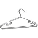 Clothes Hangers – 10 Pcs (40 Cm) - Silver