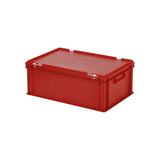 Square Metal Storage Box 14X7.5Cm - Red