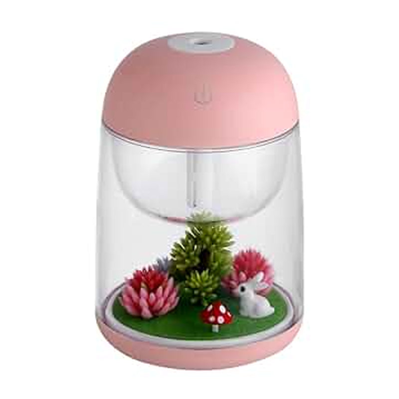 Aekan Flower Bottle Humidifier -Pink