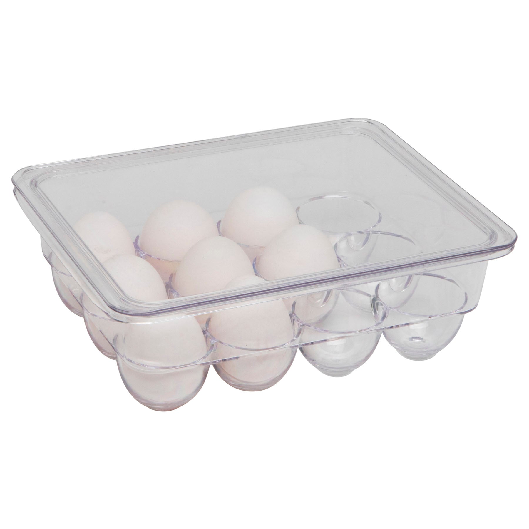 Plastic egg holder - Clear Color