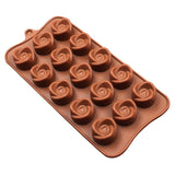 Silicone chocolate mold