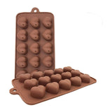 Silicon Chocolate Mold - Brown