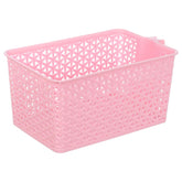 Agfa Plastic Storage Basket 28X19.5X17.9Cm - Pink