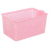 Agfa Plastic Storage Basket 28X19.5X17.9Cm - Pink