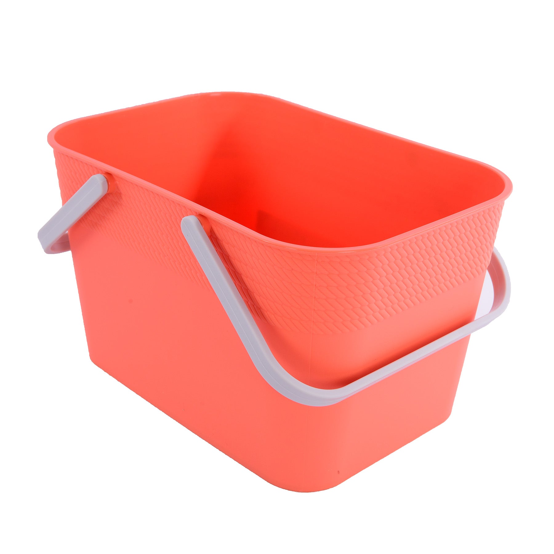 Basket with handles - Orange