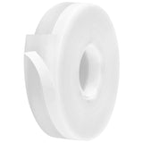 Door Bottom Sealing Strip Silicone 3M - White
