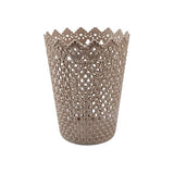 Table Trash Can 10X12.5-Coffe