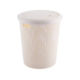 Laundry Basket 40L - White/Cream