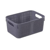 Plastic Storage Box Large 23.5X16.5X10.5Cm-Grey