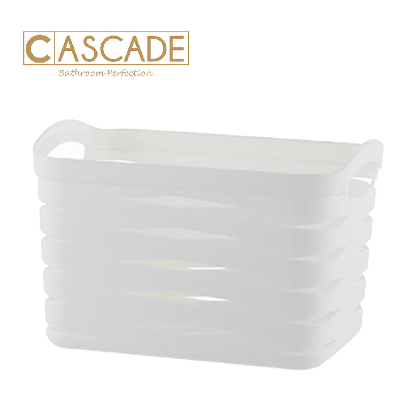 Cascade Storage Box-White