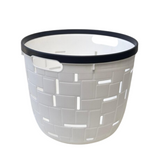 Plastic Basket - White