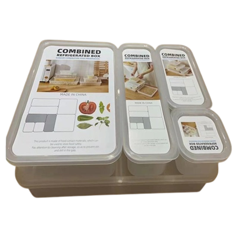 5 Pc Storage Box - Clear