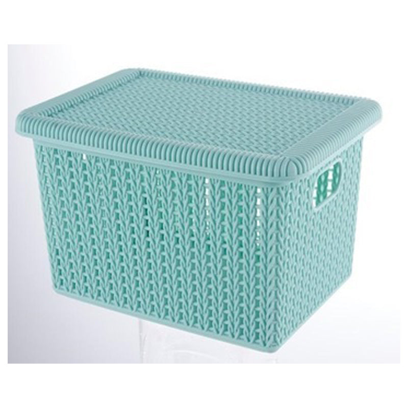 Storage Box 28X19.5X14Cm-Blue