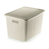 Storage Box 28X19.5X14Cm-Grey