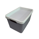 Gondol Storage Box W/Lid 21.5X15.5X12.5Cm- -Gray