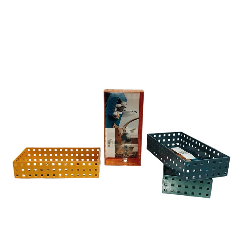 4Pc Storage Box Set-Multicolour