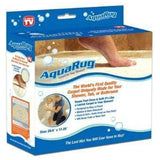 Aqua Rug Bath Mat-Off-White