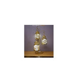 Spray Led Iron Lamp Large-Gold