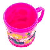 Child mug - dinosaur - pink