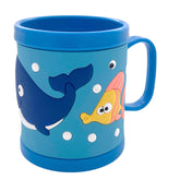Child mug - fish- blue