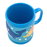 Child mug - fish- blue