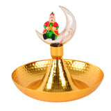 Small Plate with LED light- Gold Color