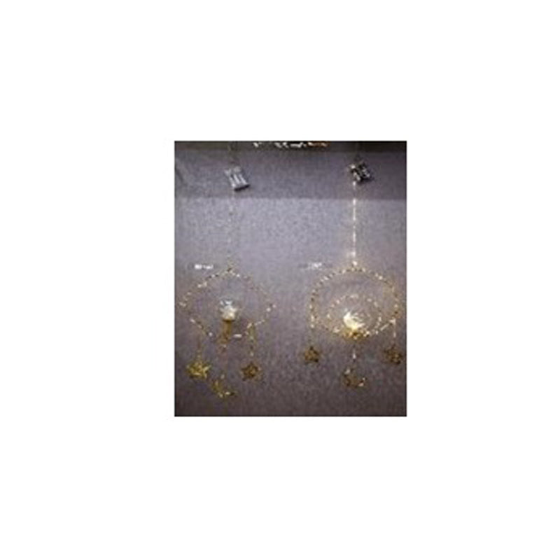 Spray Iron Led Pendant - Gold