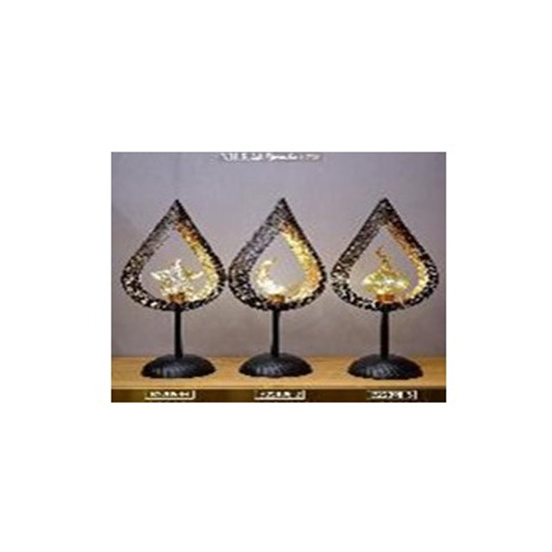 Spray Led Lamp Moon - Black
