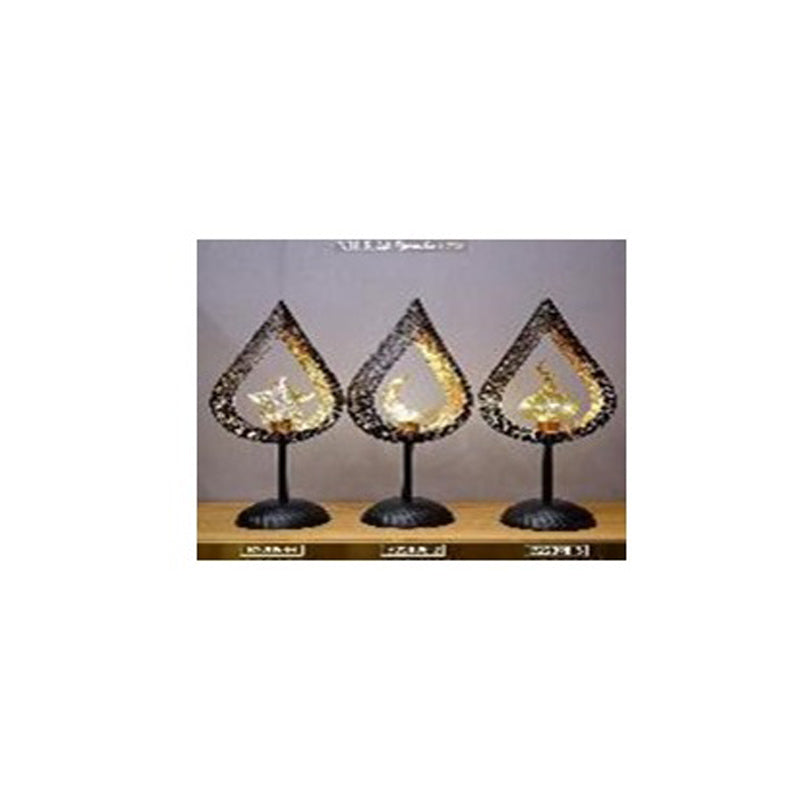 Spray Led Lamp Tower - Black