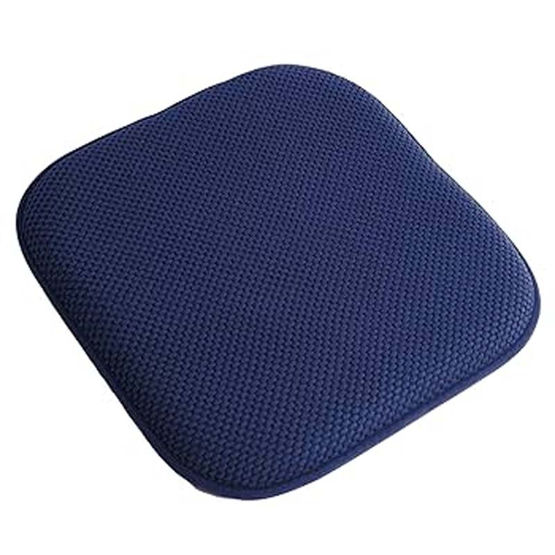 Chair Cushion Memory Foam 40X40Cm - Blue
