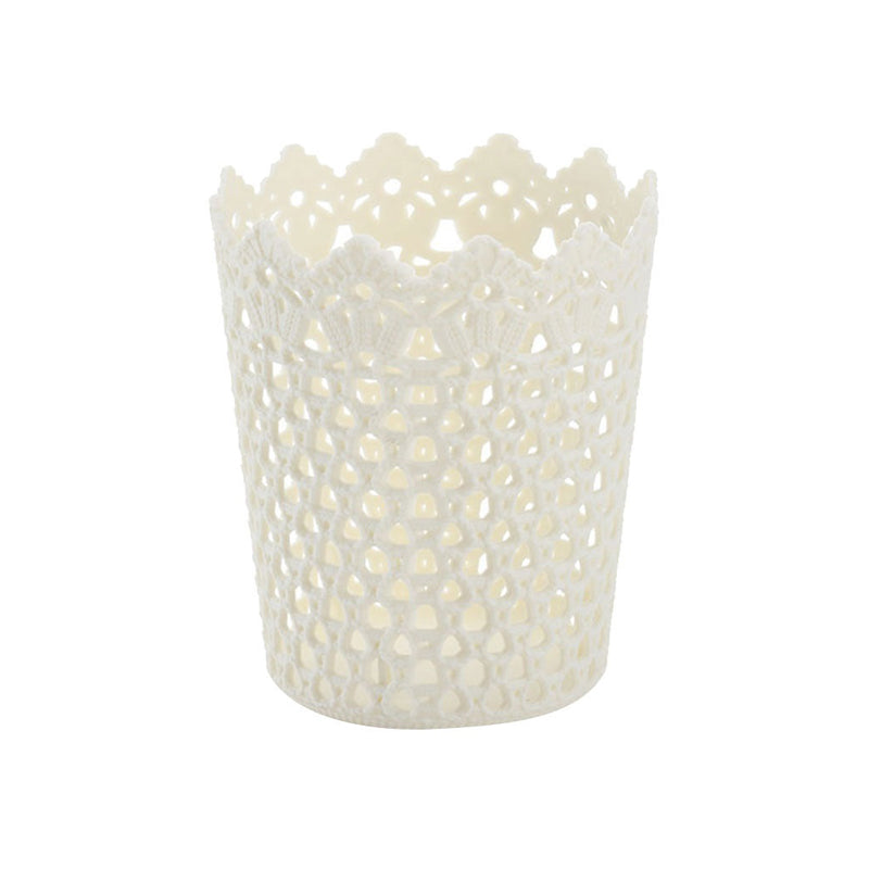 Table Trash Can 10*12.5-Beige