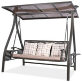 Swing Chair 3 Seater - Black