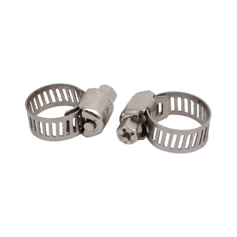 5-Piece Hose Clamp Set - Silver