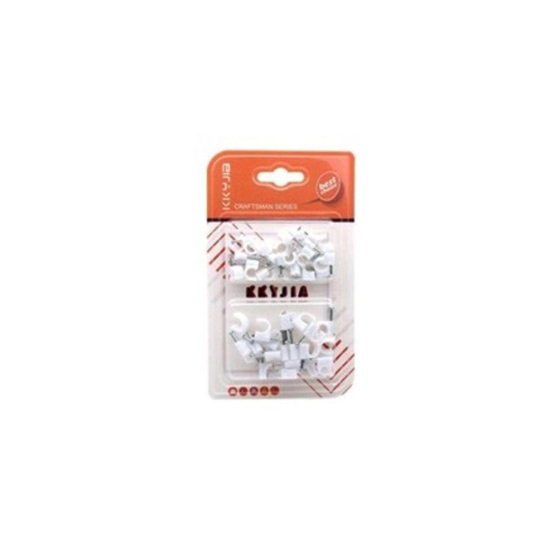 Plastic Clamp-White