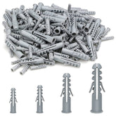 Stainless Steel Screw Plus Plastic Expansion Pipe - Gray
