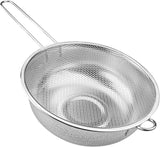 Strainer With Handle 19.5Cm-Silver