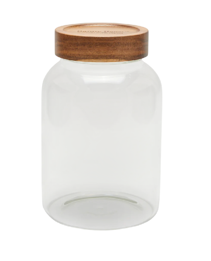 Glass Storage Jar – 1950 Ml-Clear